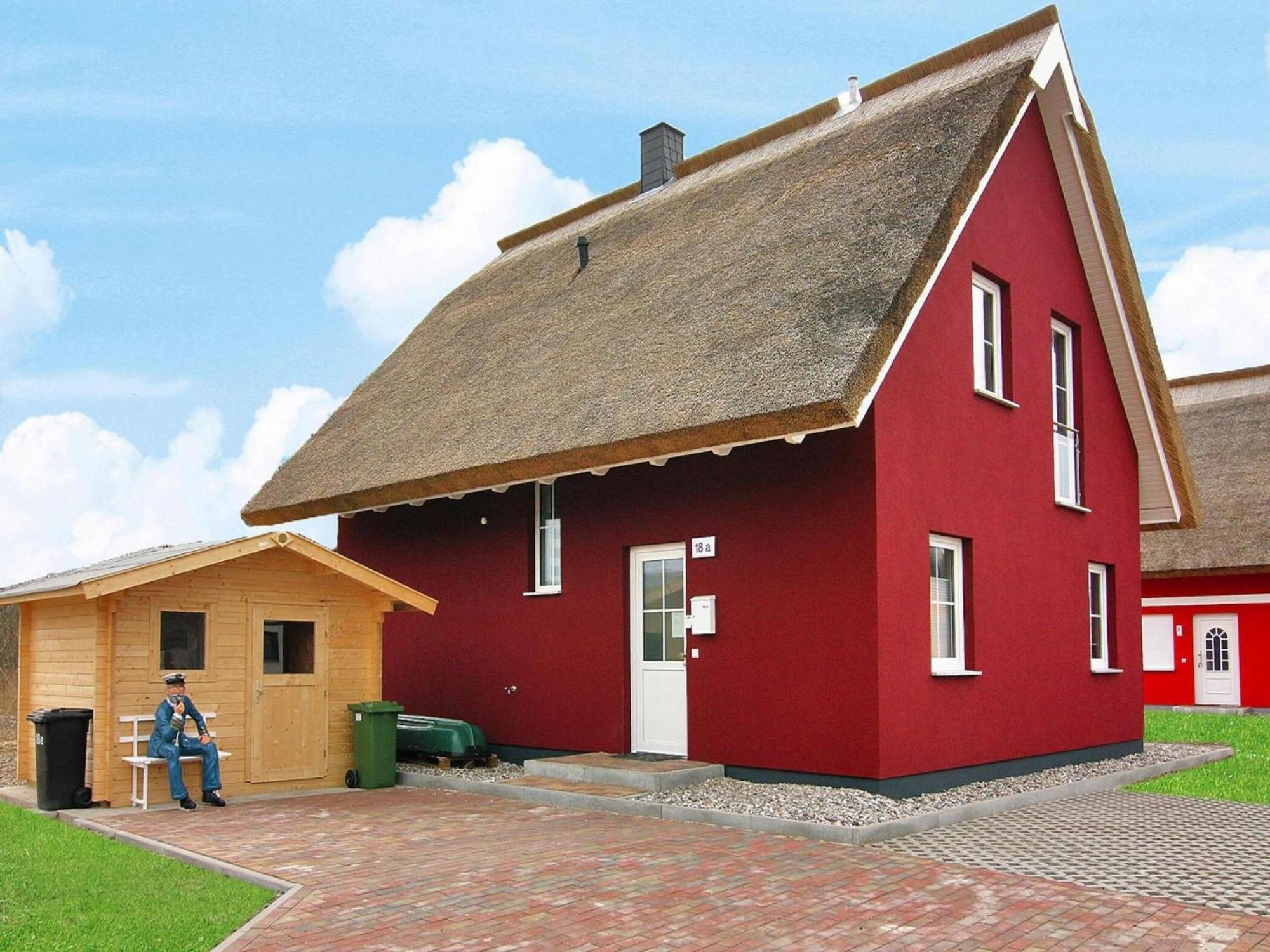 Ferienhaus Lotsenhaus Am Breetzer Bodden In Vieregge Eksteriør bilde